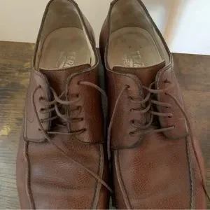 FERRAGAMO men’s brown apron toe lace up oxfords size 7&1/2 Salvatore Ferragamo | Shoes | Ferragamo Mens Brown Apron Toe  main image 3